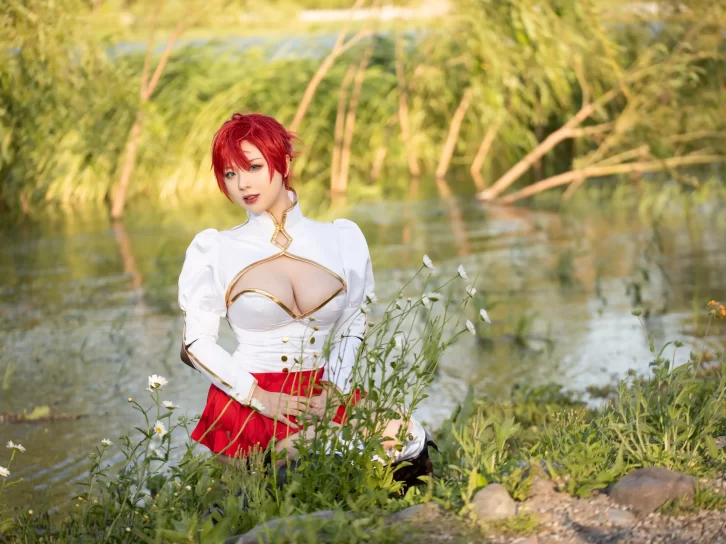 【cosplay】皮皮奶可可爱了啦 –  FGO布狄卡 [14P-247MB]