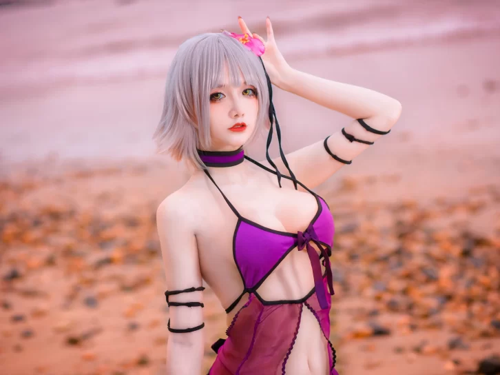 【cosplay】仙九Airi – 黑贞水着[19P-355MB]