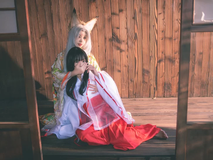 【cosplay】一北亦北&寒烟烟烟 – 侍神令 [47P-742MB]