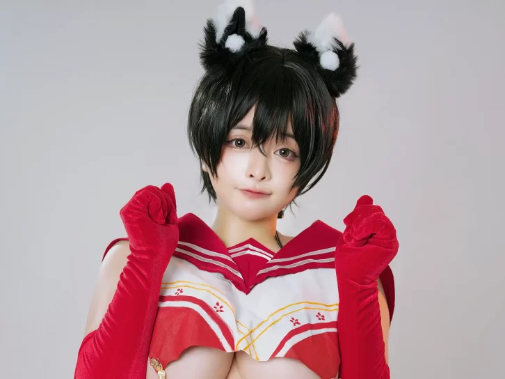 【cosplay】NinJa阿寨寨 – 椿[34P-402MB]