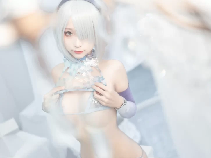 【cosplay】蠢沫沫 –  2B-冰雪 [35P-301MB]