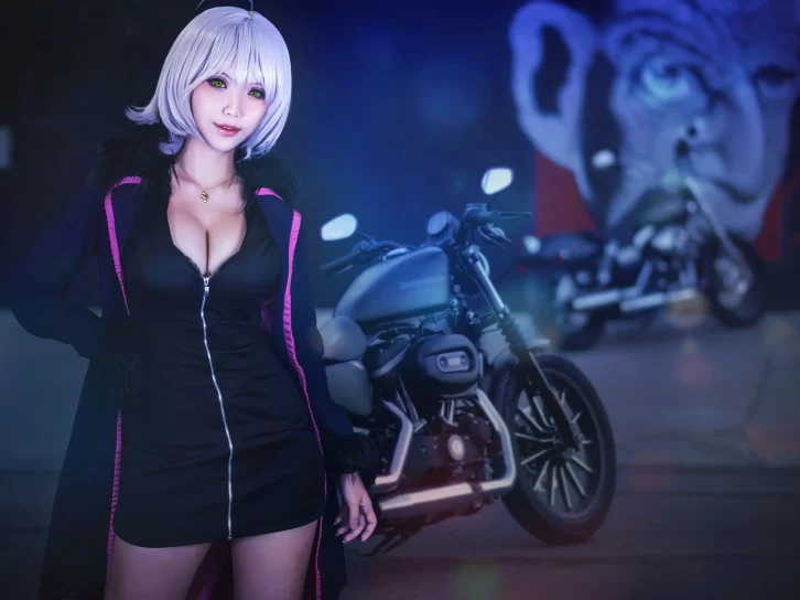 【cosplay】阮邑_Fairy – Fate 黑贞[12P-32MB]