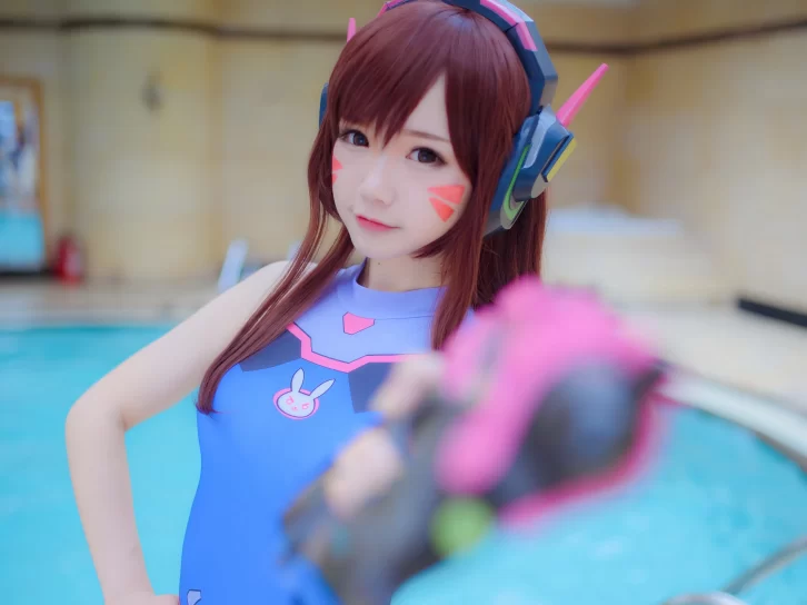 【cosplay】雪晴Astra – D.Va水着[31P-81.9MB]