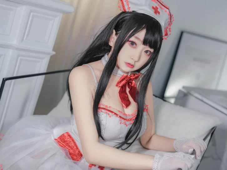 【cosplay】恩田直幸 –  蕾丝护士 [42P-830MB]