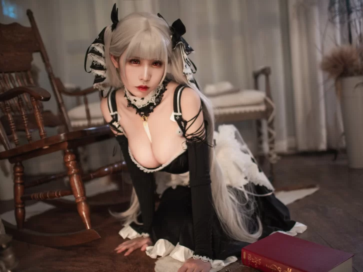 【cosplay】爱老师_PhD – 碧蓝航线可畏[20P-171MB]