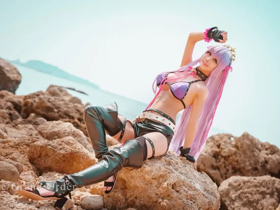 【cosplay】沖田凜花Rinka – FateGrand Order – BB 水着ver[12P-2.14MB]