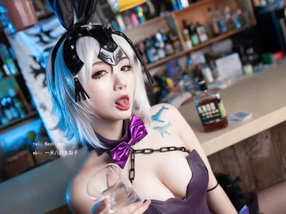 【cosplay】一米八的大梨子 – 黑贞德·兔女郎[11P-3.4MB]