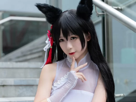 【cosplay】樱落酱 – 爱宕旗袍[9P-4.79MB]