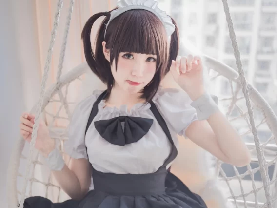 【cosplay】西园寺南歌 – 黑丝女仆[47P-777MB]