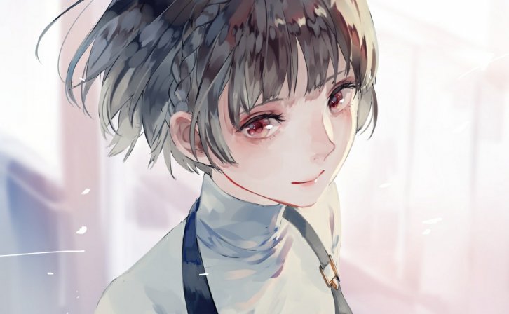 【动漫美图】P站美图推荐 – 皇冠编发特辑