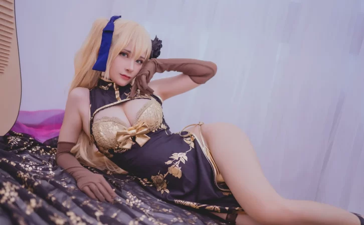 【cosplay】前羽 – 幻想 金莲 [30P-260MB]