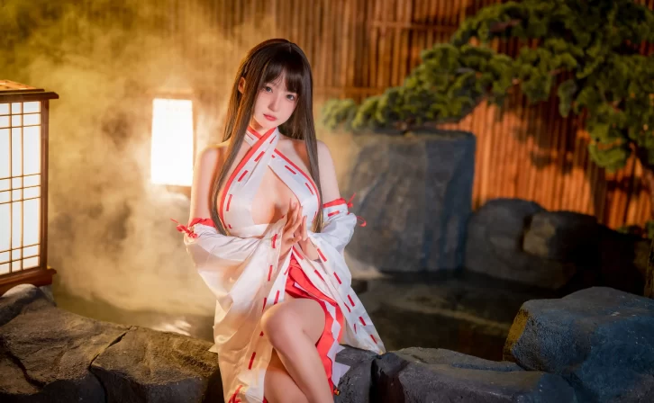 【cosplay】桜井宁宁 –  圣洁巫女 [61P-1.03GB]