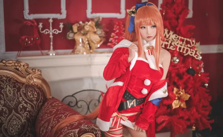 【cosplay】面饼仙儿 – FAL圣诞 [19P-58MB]