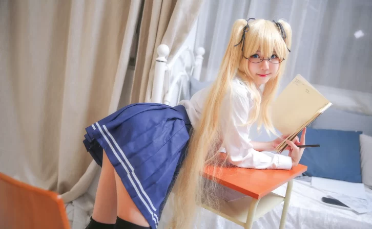 【cosplay】Sally Dorasnow – Eriri School Girl [46P-140MB]