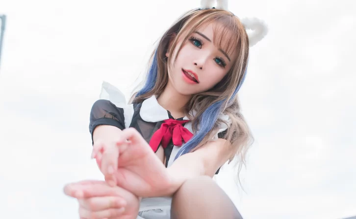 【cosplay】花リリ(Plant Lily) – Rooftop Maid [21P-149MB]