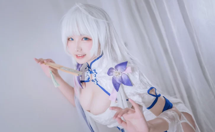 【cosplay】阿半今天很开心 – 光辉旗袍 [33P-146MB]