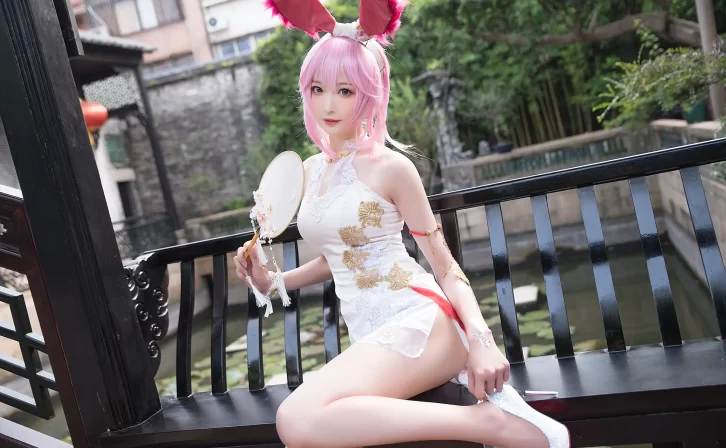 【cosplay】南宫 – 八重樱旗袍[20P-312MB]