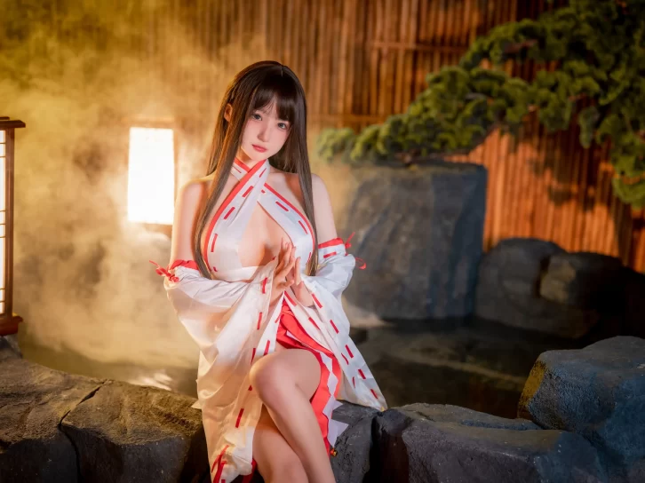 【cosplay】桜井宁宁 –  圣洁巫女 [61P-1.03GB]