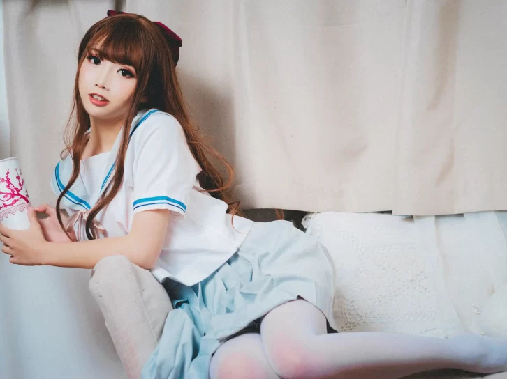 【cosplay】面饼仙儿 – JK秀 [16P-316MB]