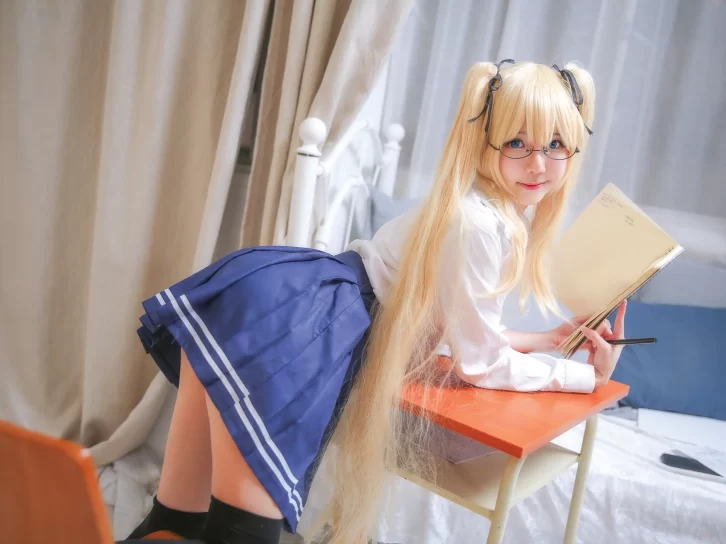 【cosplay】Sally Dorasnow – Eriri School Girl [46P-140MB]