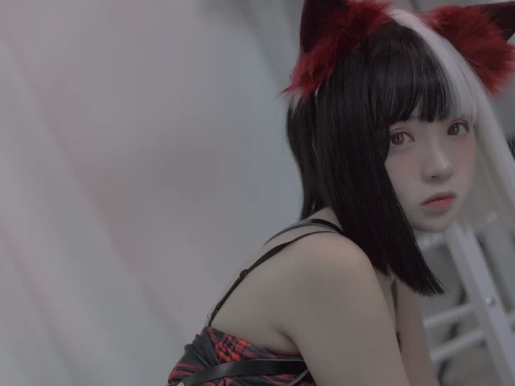 【美女写真】疯猫ss –  红黑耳 [40P-566MB]