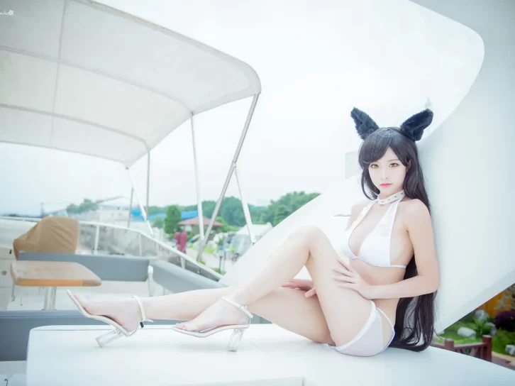 【cosplay】清水由乃 – 爱宕泳装[25P-393MB]