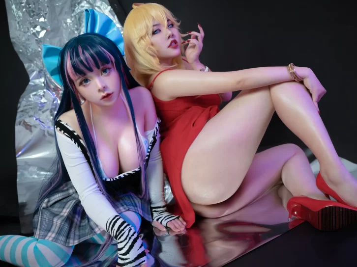 【cosplay】NinJa阿寨寨 – 吊带袜[32P-402MB]