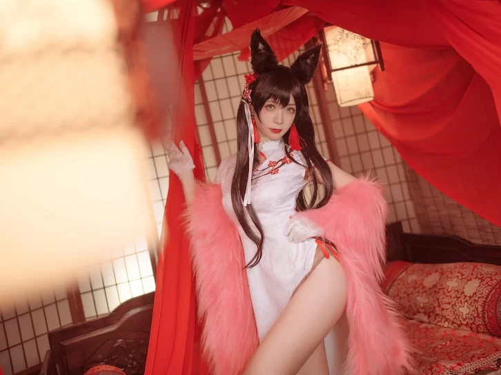 【cosplay】樱落酱 – 爱宕新春旗袍[16P-210MB]