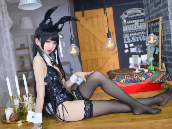 【cosplay】雪琪SAMA – 爱宕兔女郎 [33P-349MB]