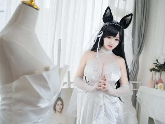 【cosplay】小仓千代w – 爱宕婚纱 [20P-125MB]