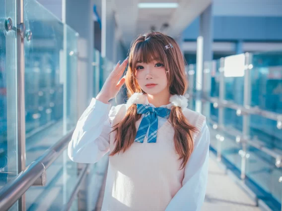 【美女写真】雪晴Astra – JK夕阳 [25P-307MB]