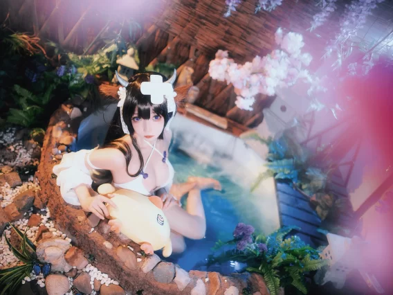 【cosplay】小野寺地瓜 –  小牛泳装 [9P-63MB]