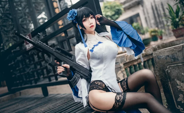 【cosplay】鬼畜瑶在不在w – 95式玉玲珑 [30P 276M]