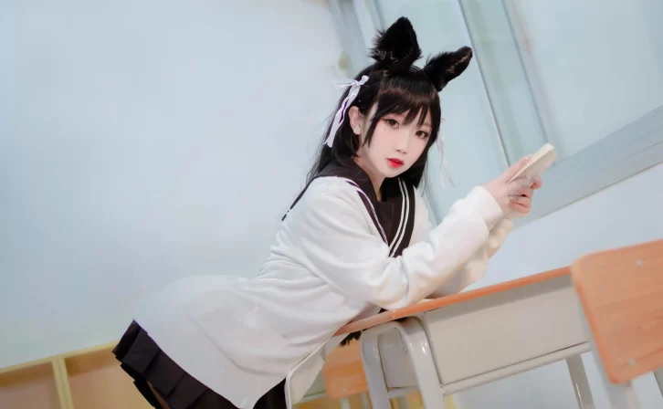 【cosplay】鬼畜瑶在不在w – JK制服 [22P 249M]