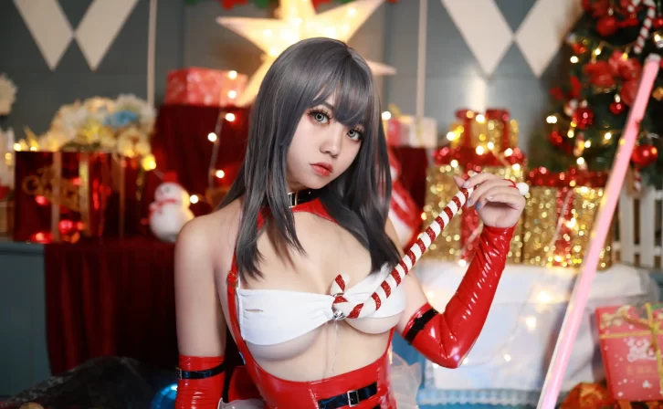 【cosplay】啊日日_Ganlory – 圣诞 [45P-289MB]