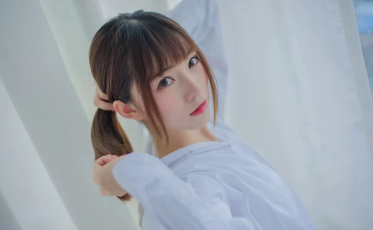 【美女写真】Kitaro_绮太郎 – 白衬衫[48P-297MB]