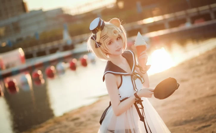 【cosplay】yui金鱼 –  古米泳装 [11P-123MB]