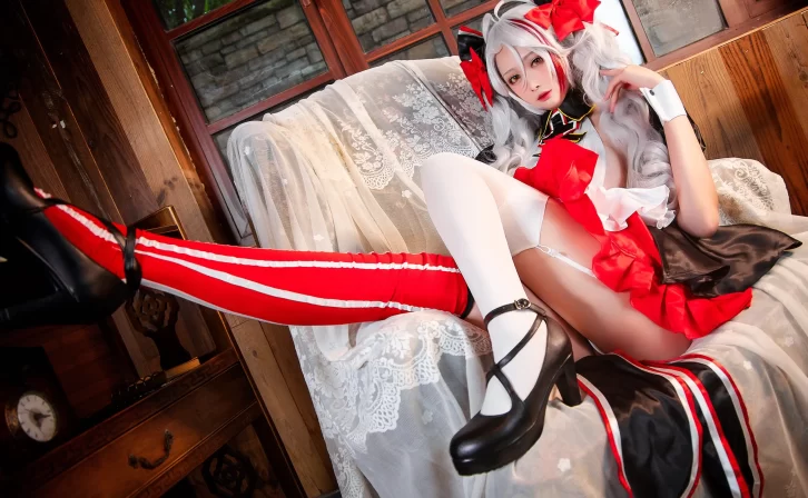 【cosplay】念念_D – 碧蓝航线欧根亲王[24P-43MB]