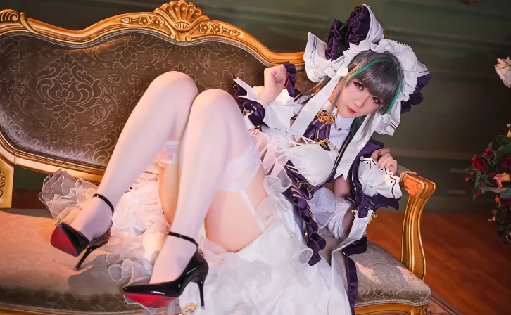 【cosplay】星之迟迟 – Cheshire (azur lane)[50P-270MB]