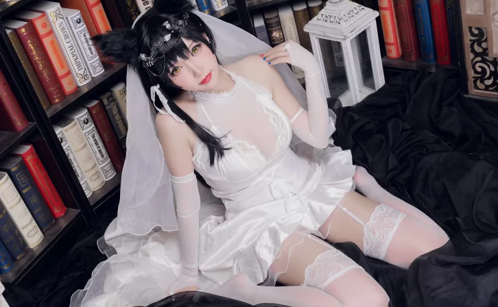 【cosplay】雪晴Astra – 爱宕花嫁 [18P-157MB]