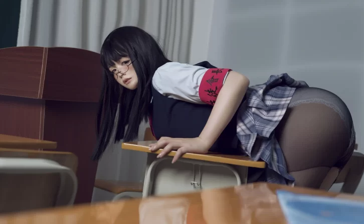 【cosplay】NinJa阿寨寨 – 生徒会长 [37P-404MB]