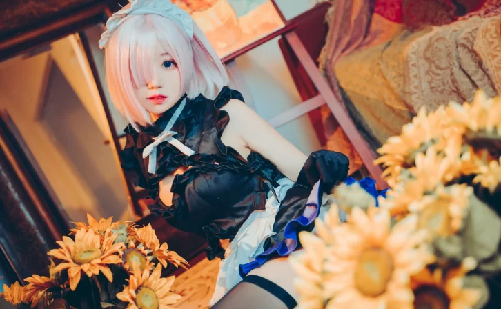 【cosplay】猫君君_MaoJun – 玛修女仆[25P-458MB]