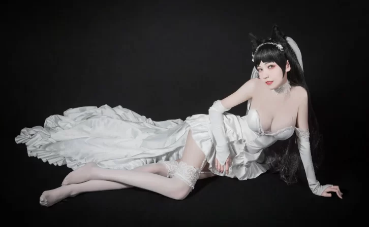 【cosplay】你的负卿 –  爱宕花嫁[10P-108MB]