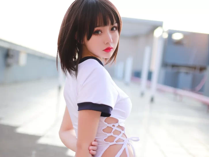 【美女写真】您的蛋蛋 – 体操服 [42P-309MB]