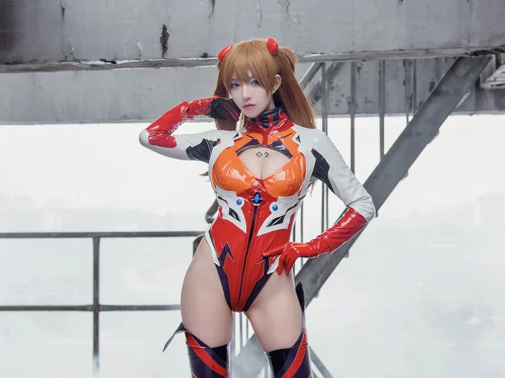 【cosplay】Kettoe – Asuka Battle Suit [18P-21MB]