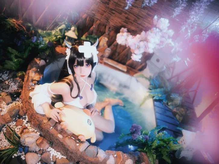 【cosplay】小野寺地瓜 –  小牛泳装 [9P-63MB]