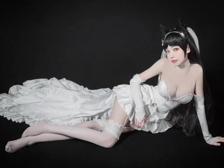 【cosplay】你的负卿 –  爱宕花嫁[10P-108MB]