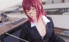 【cosplay】青青子Js – fate 斯卡哈 教师 [9P-15M]