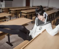 【cosplay】你的负卿 –  爱宕制服[11P-94MB]