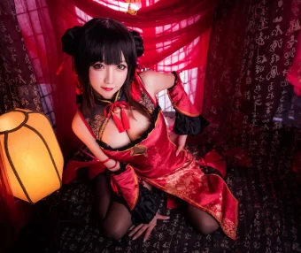 【cosplay】鬼畜瑶在不在w – 时崎狂三 [22P 415M]